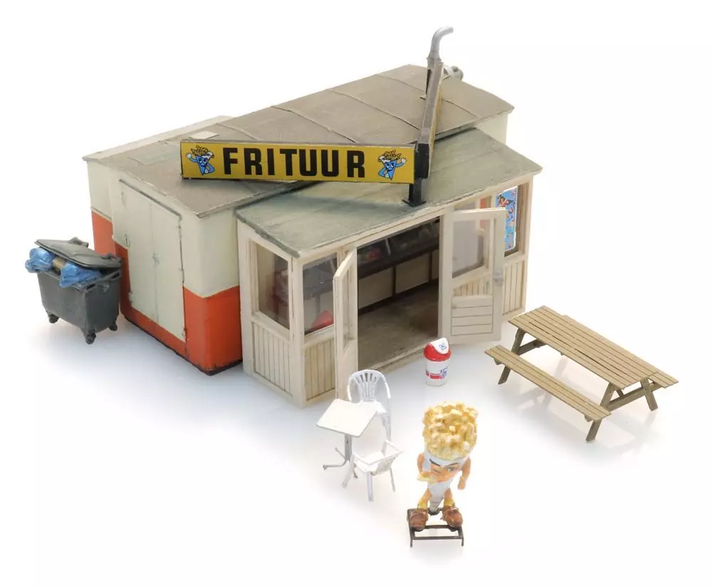 ARTITEC b.v. 14178 - Pommes Bude BAUSATZ N 1:160