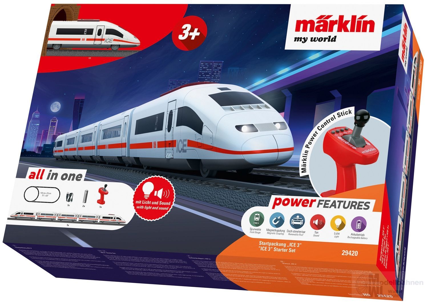 Märklin 29420 - Startpackung ICE 3 H0/MyWorld