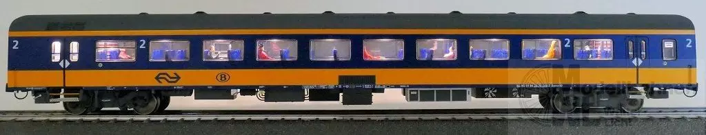 Exact Train 11161 - Personenwagen NS Ep.VI 2.Kl. Bpmz 10 H0/GL
