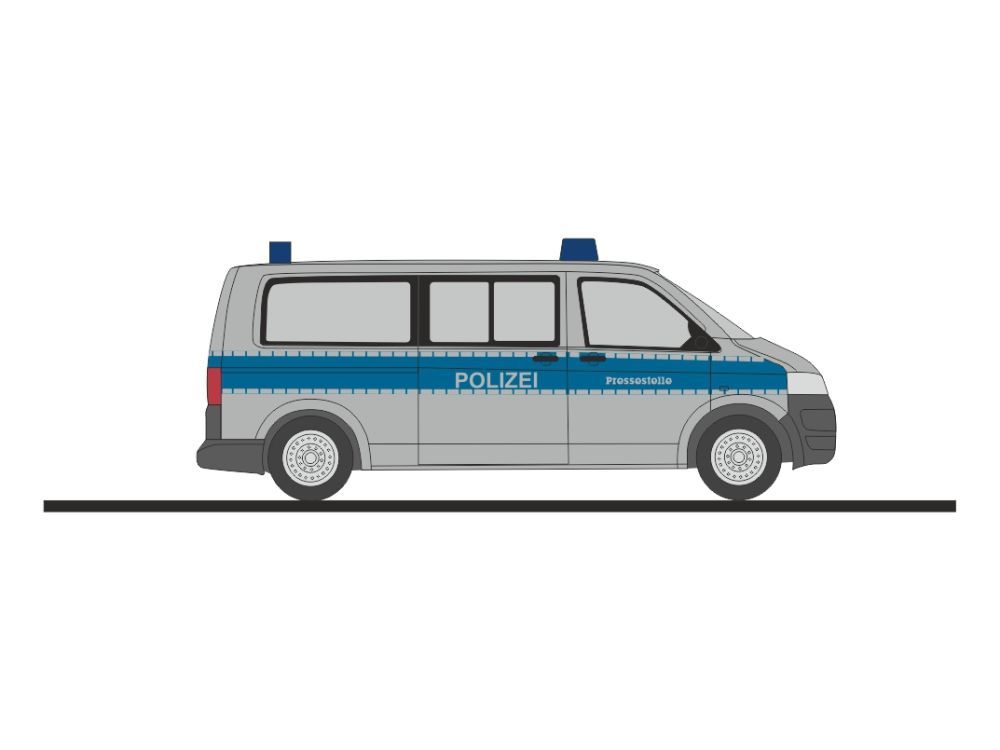 Rietze 53654 - Volkswagen T5 `10 Polizei Pressestelle H0 1:87