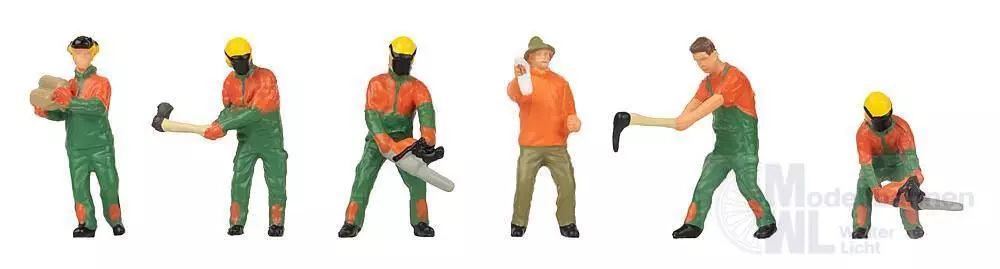 Faller 151690 - Waldarbeiter mit moderner Ausrüstung H0 1:87