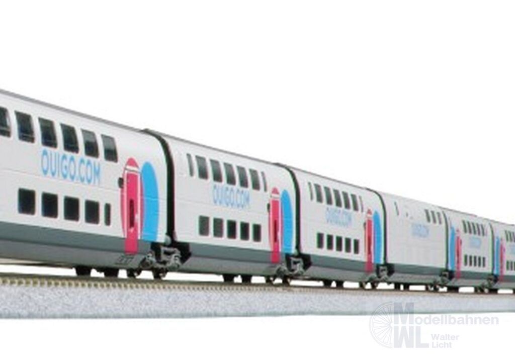 Kato Okt 18 - Ergänzung TGV SNCF/OUIGO Espana Ep.VI  Euroduplex 5-tlg. N 1:160