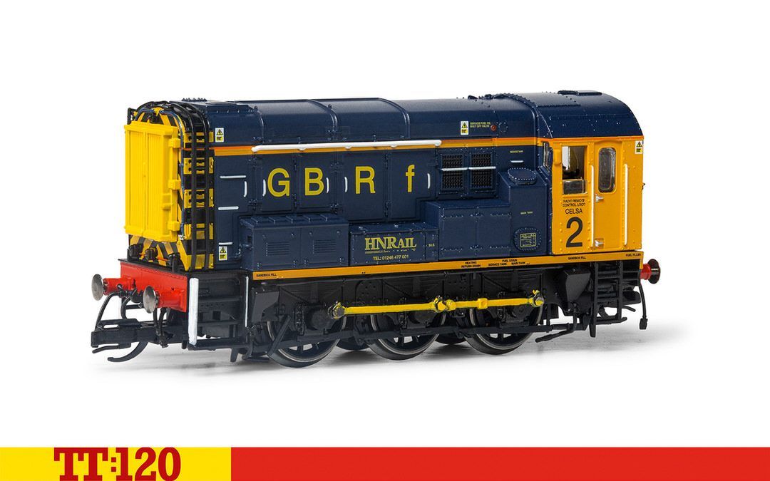 HORNBY TT TT3003M - Diesellok GBRf Class 08 0-6-0 08924 TT 1:120