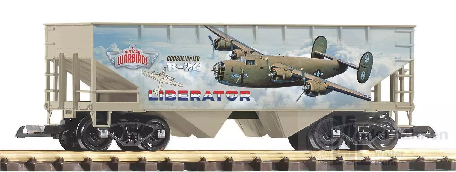 Piko 38968 - Schüttgutwagen Offset-Side Vintage Warbirds B-24 Spur G 1:22,5