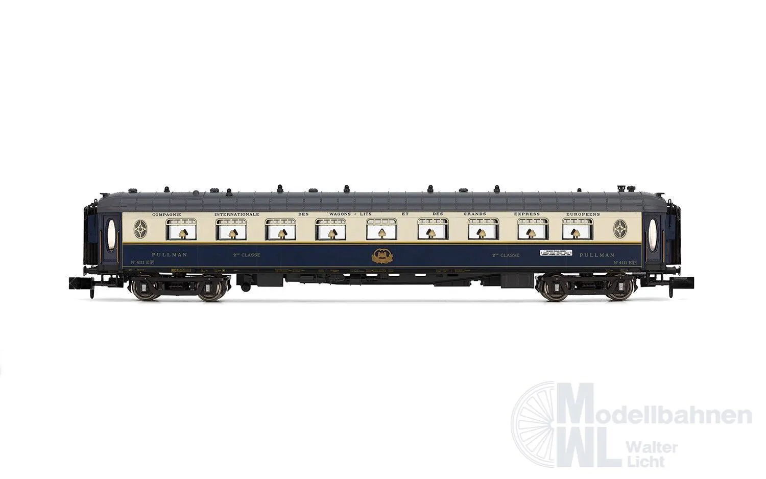 Arnold 4491 - Personenwagen Set CIWL Ep.II Edelweiss Pullmann Express 3.tlg. Set 2 N 1: