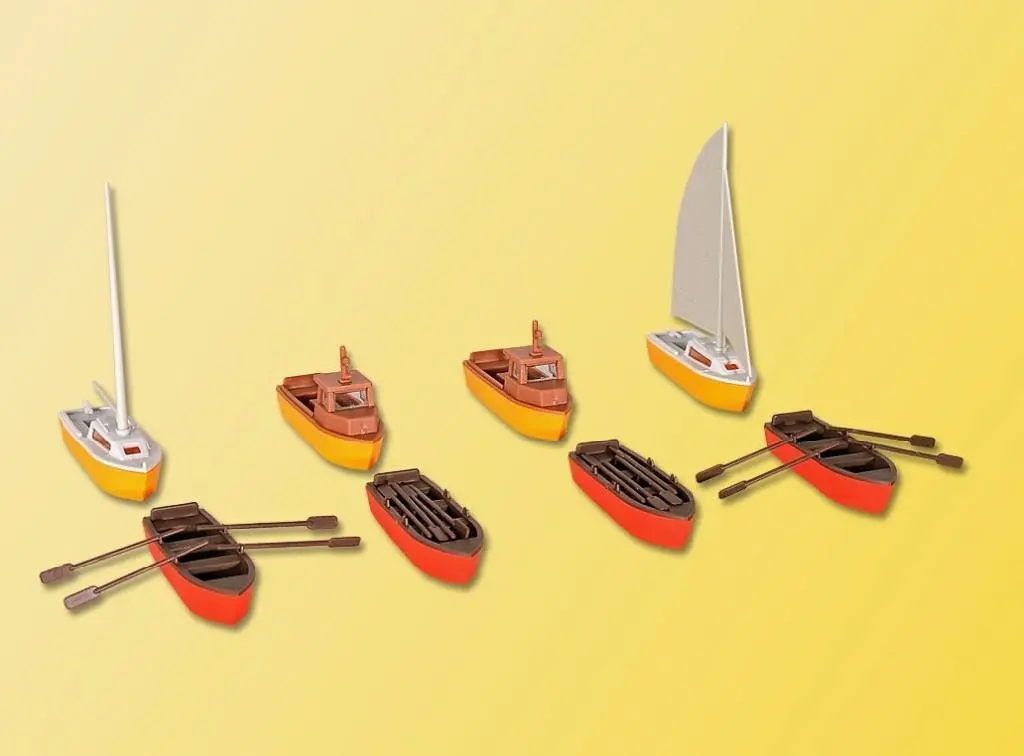Kibri 39159 - Set Boote H0 1:87