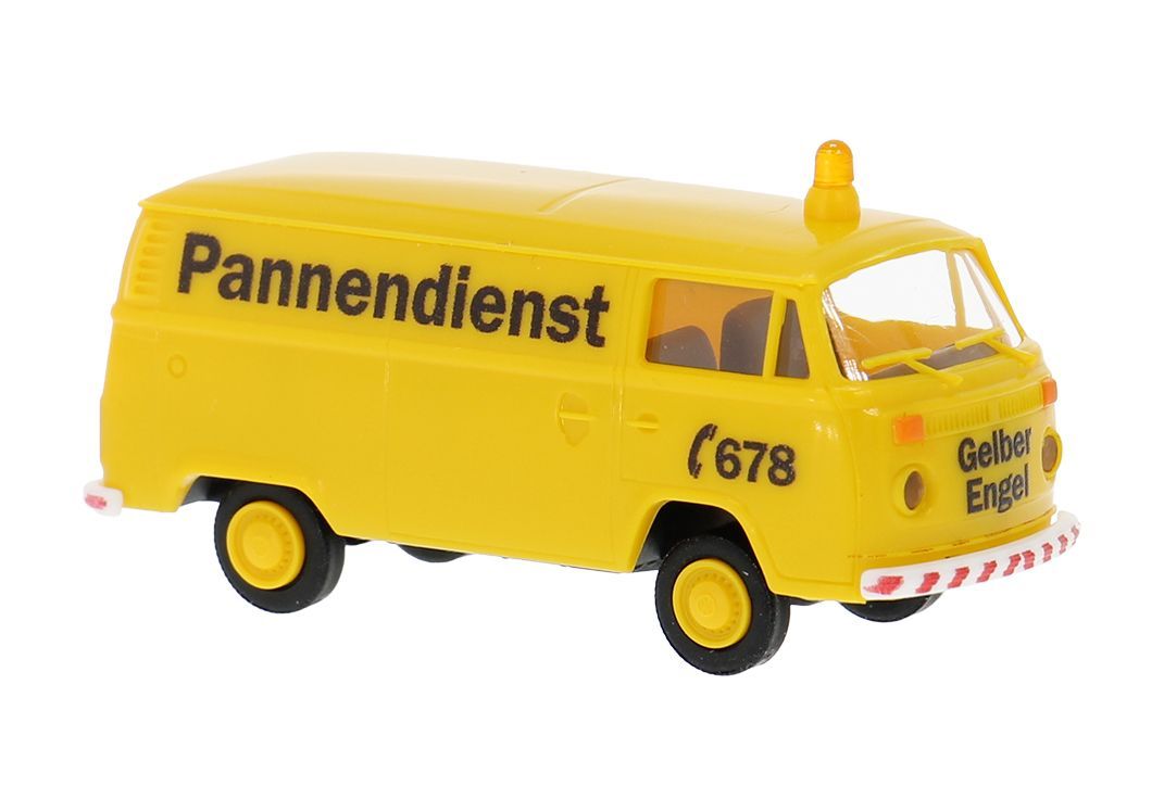Brekina 33553 - VW T2 Kasten Gelber Engel H0 1:87