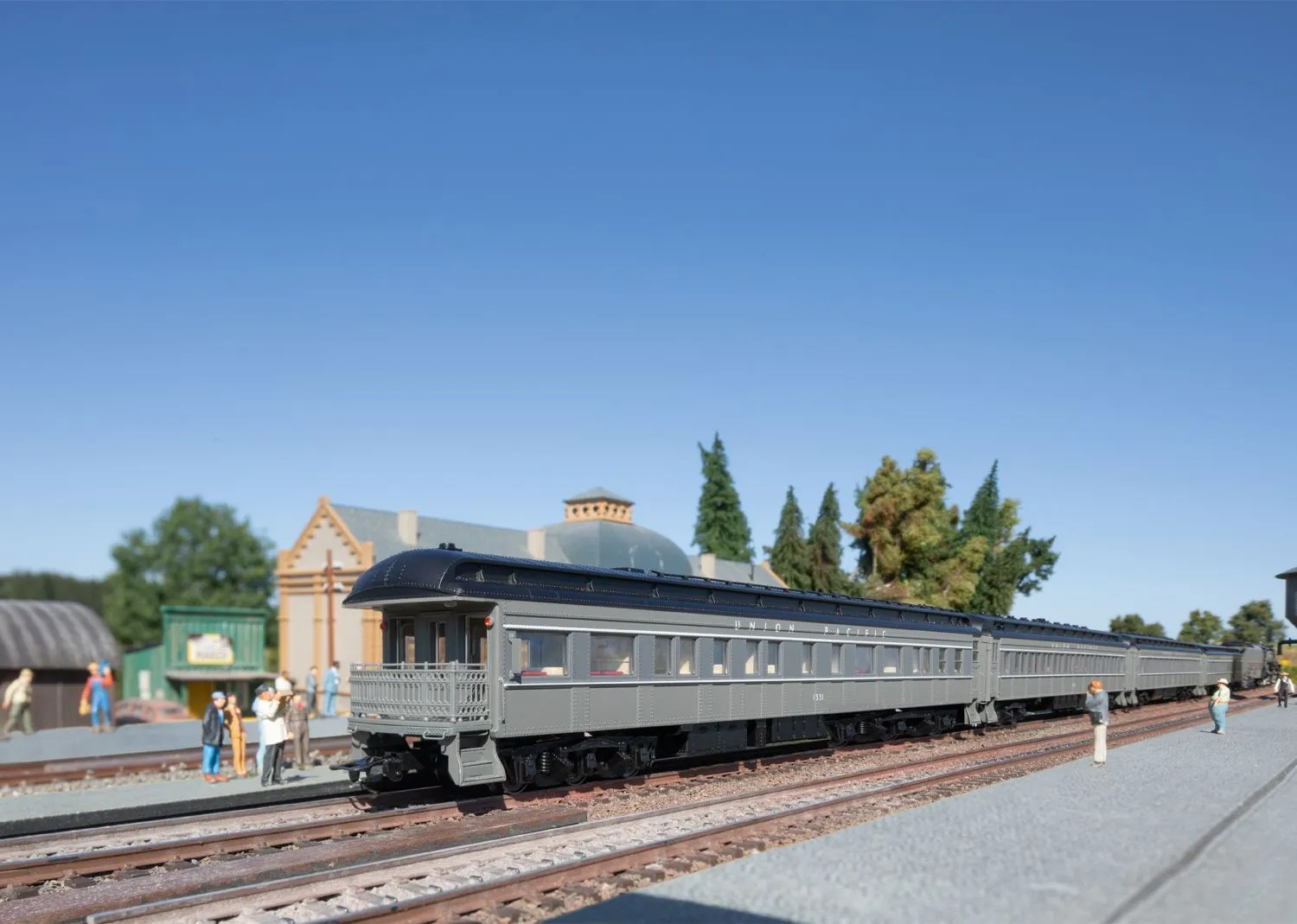 Märklin 43629 - MHI US-Heavyweight Personenwagen Set UP Ep.III 4.tlg. H0/WS