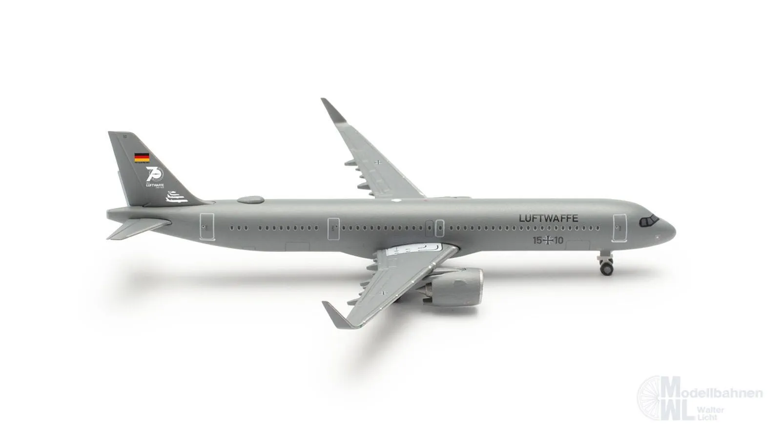 Herpa 539821 - Airbus A321LR Luftwaffe 70 Jahre 1:500