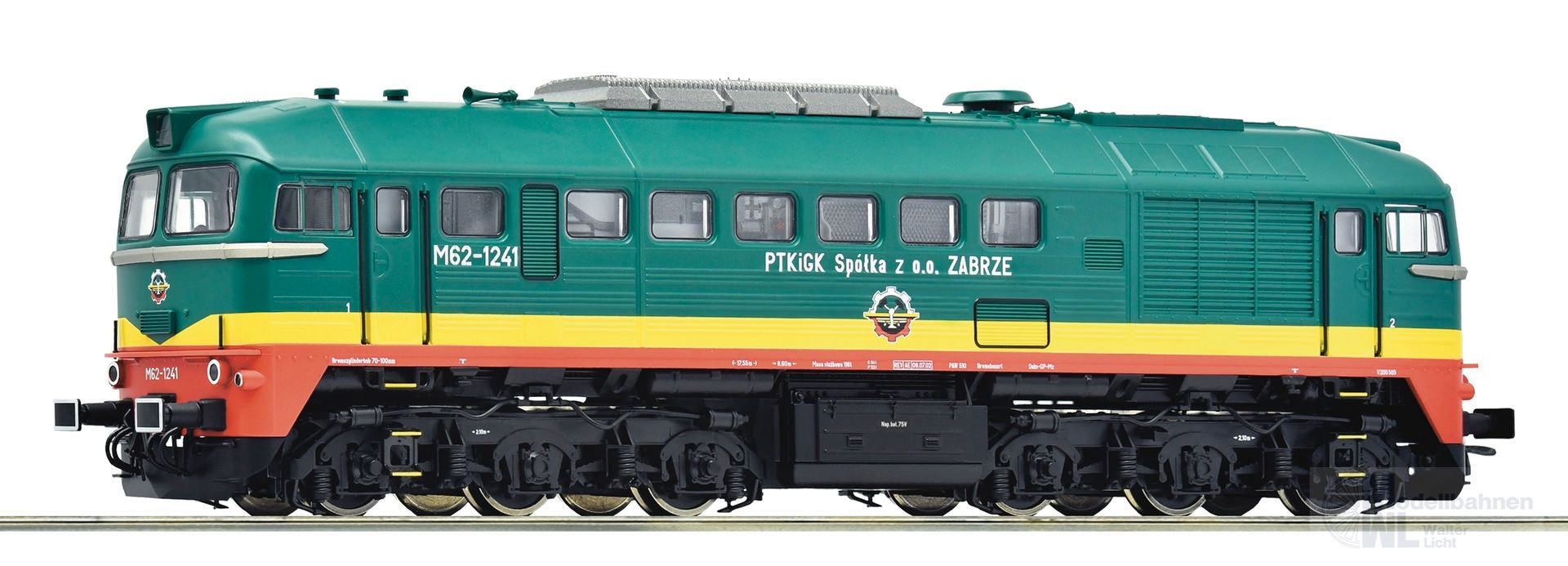 Roco 7300066 - Diesellok M62 PTKiGK Ep.V/VI H0/GL