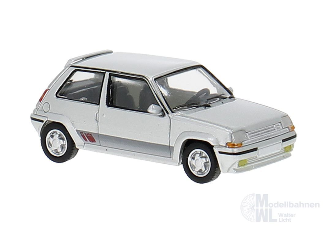 PCX-Models 870299 - Renault 5 GT Turbo silber 1987  H0 1:87