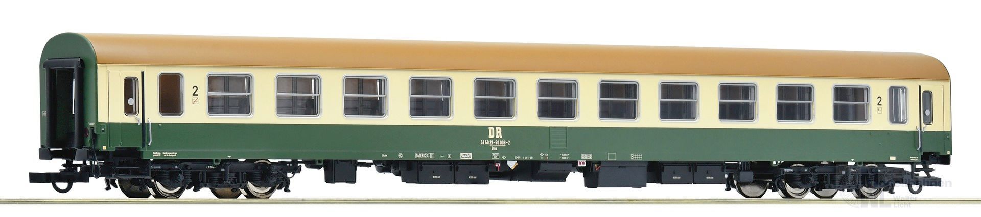 Roco 6200117 - Schnellzugwagen DR Ep.IV 2.Kl. 2.Betr.Nr. H0/GL