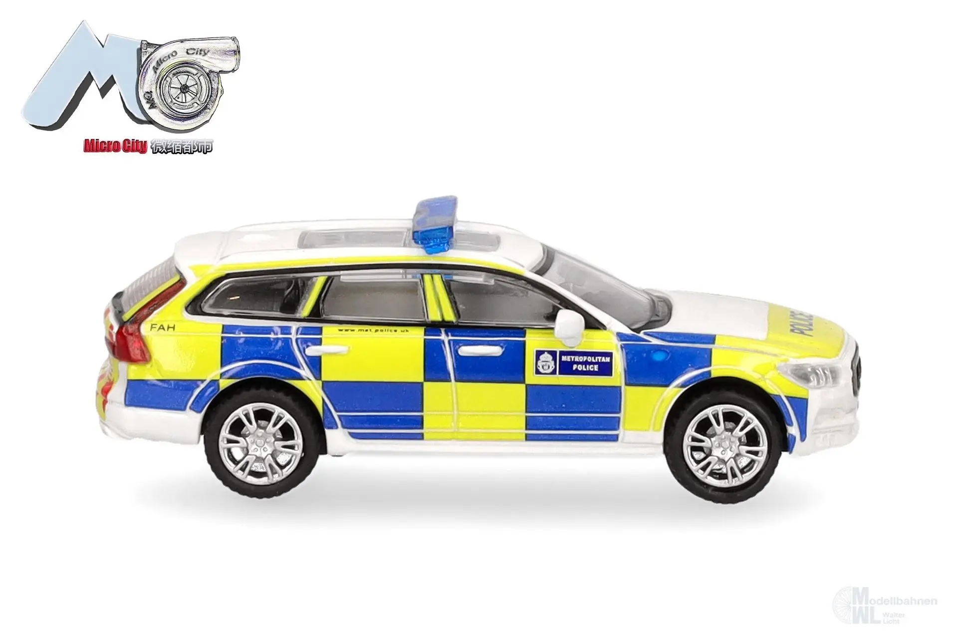 Herpa 87MC000022 - Volvo V90 Police (ab 2017) H0 1:87