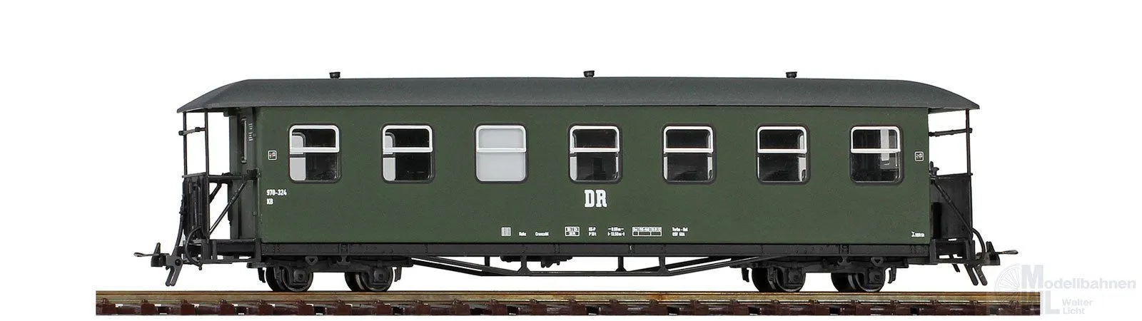 Bemo 3021812 - Personenwagen DR Ep.IV 970-232 Modernisierungswagen H0e