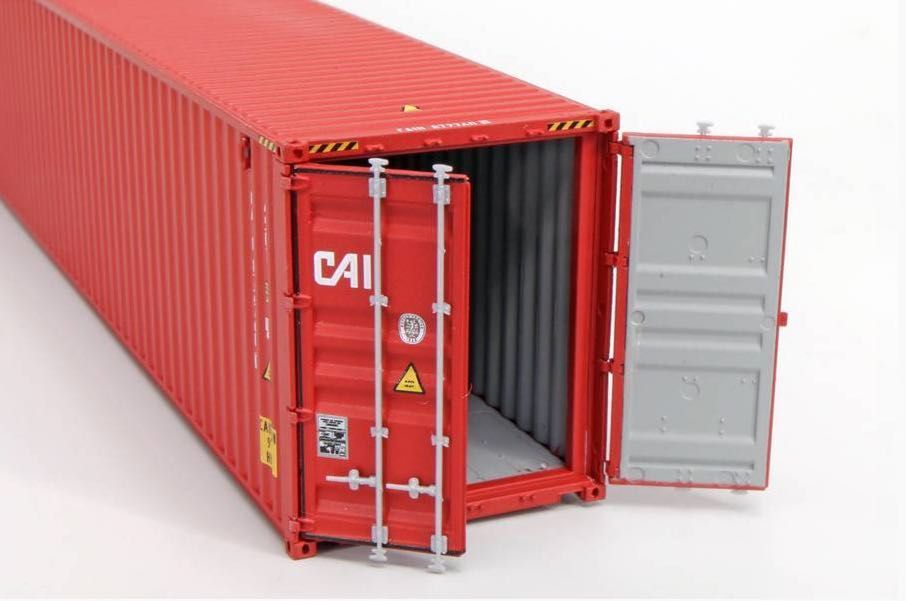 ESU 36545 - Taschenwagen Sdggmrs AAE Ep.VI Container CMAU554986 / MEDU183613 H0/GL