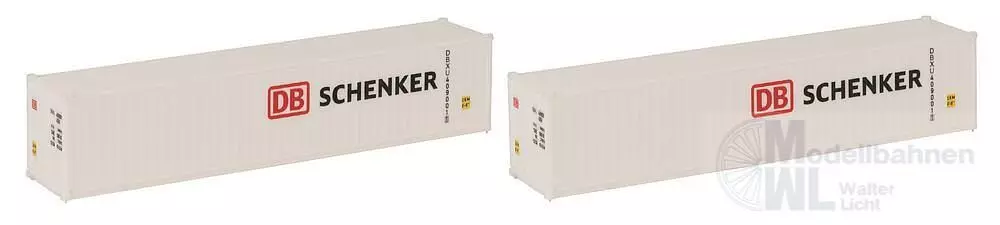 Faller 182153 - 40' Container DB 2er-Set H0 1:87