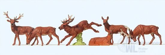 Preiser 10179 - Hirsche H0 1:87