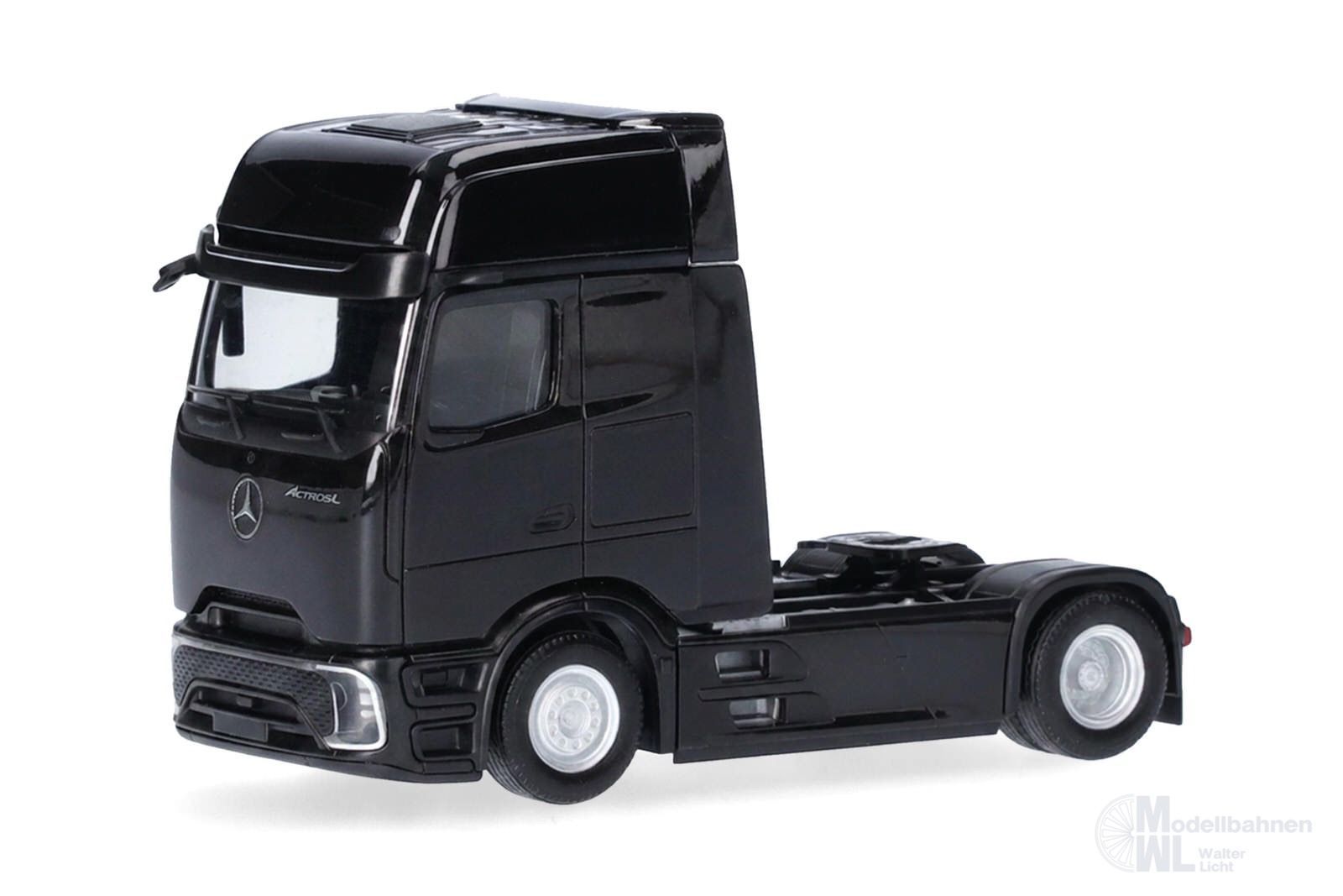 Herpa 318372-002 - Mercedes-Benz Actros L ProCab Zugmaschine 2achs schwarz H0 1:87
