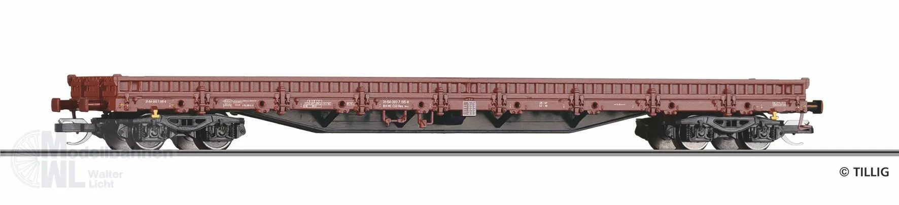 Tillig 502567 - Niederbordwagen CSD Ep.IV Res (ex. 501146) TT 1:120