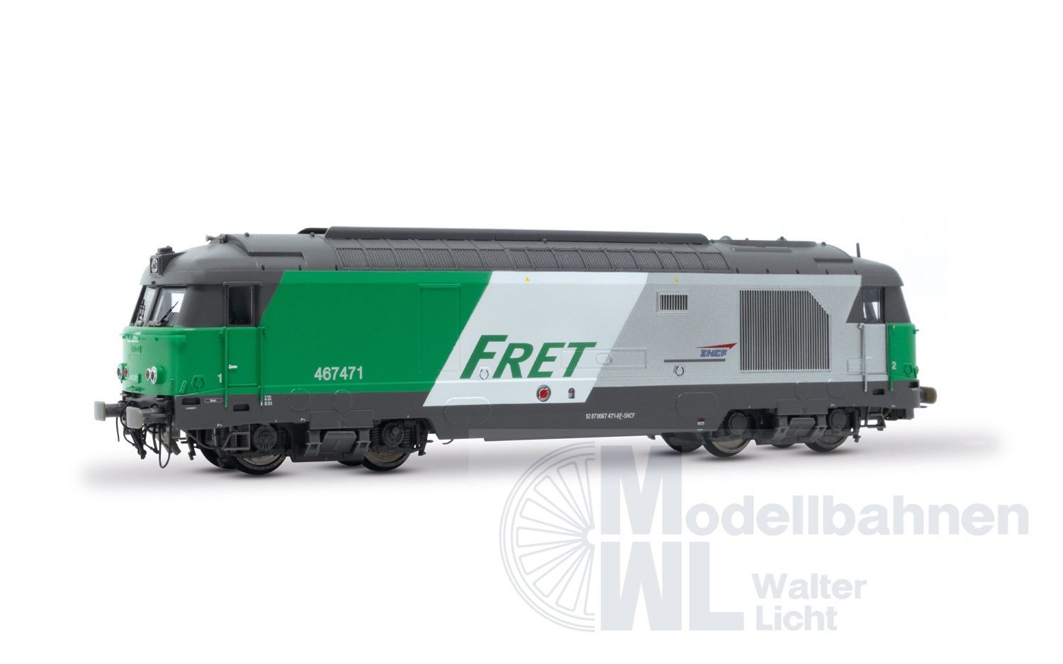 Jouef 2342 - Diesellok BB 467 460 FRET Ep.VI H0/GL