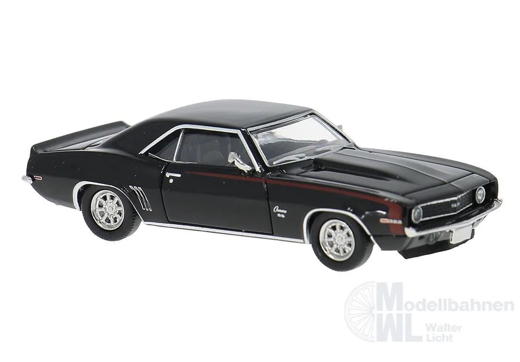 Brekina 18378 - Chevrolet Camaro 1969 schwarz H0 1:87