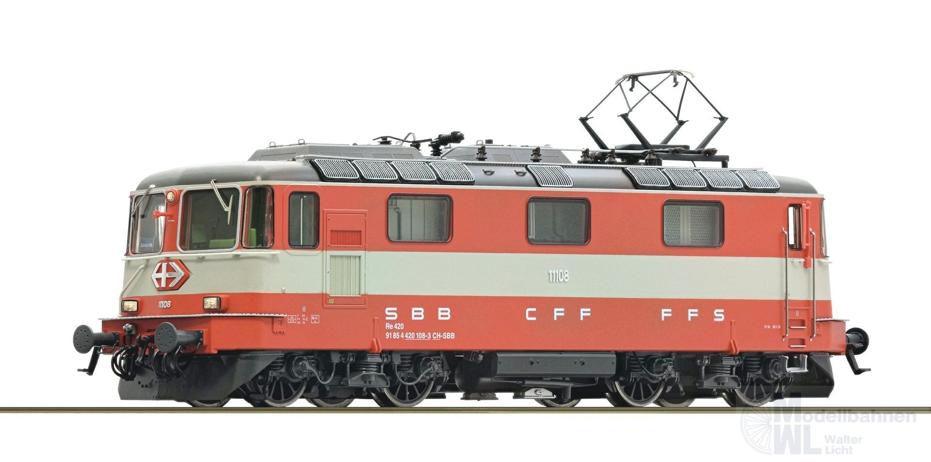 Roco 7510002 - E-Lok Re 4/4II 11108 SBB Ep.VI Swiss Express H0/GL Sound Roco 7510002 - E-Lok Re 4/4II 11108 SBB Ep.VI Swiss Express H0/GL Sound