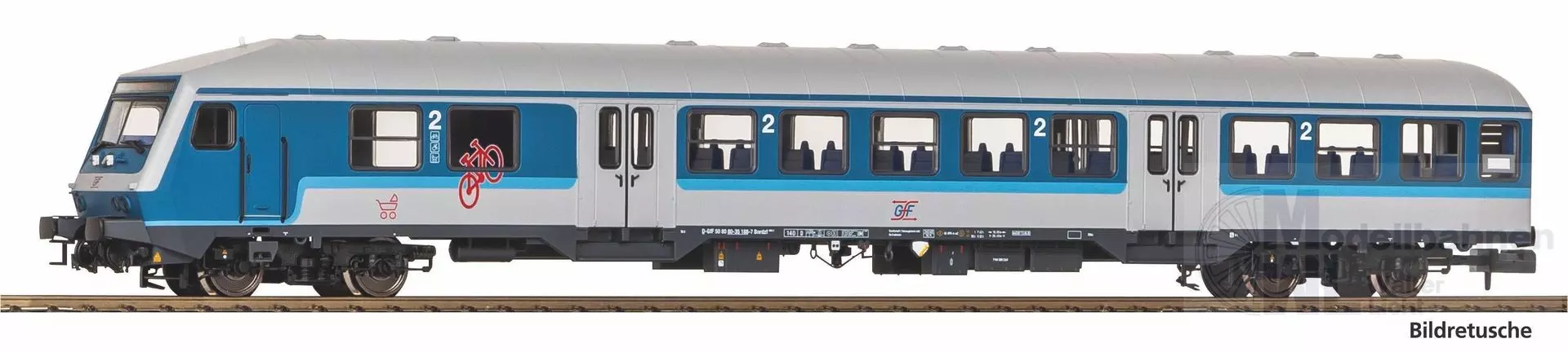 Piko 40613 - Nahverkehssteuerwagen GfF Ep.VI 2.Kl. N 1:160