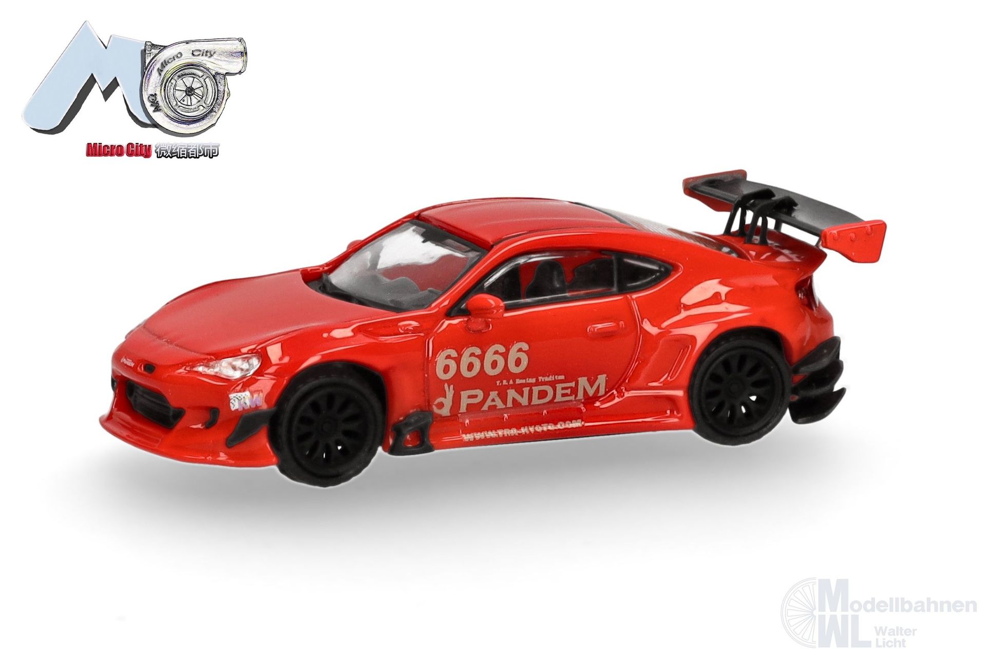 Herpa 87MC000074 - Toyota GT86, rot H0 1:87
