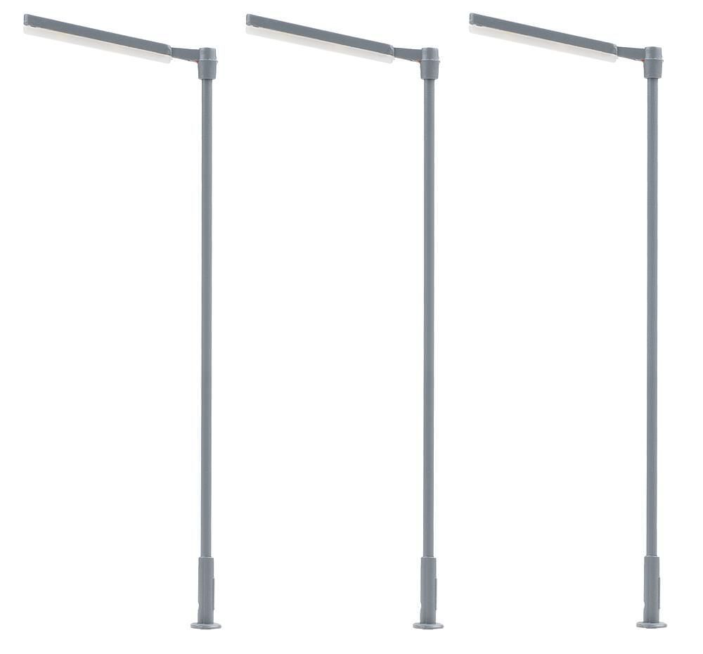 Faller 180121 - LED-Kreuzmastleuchte kaltweiß H0 1:87