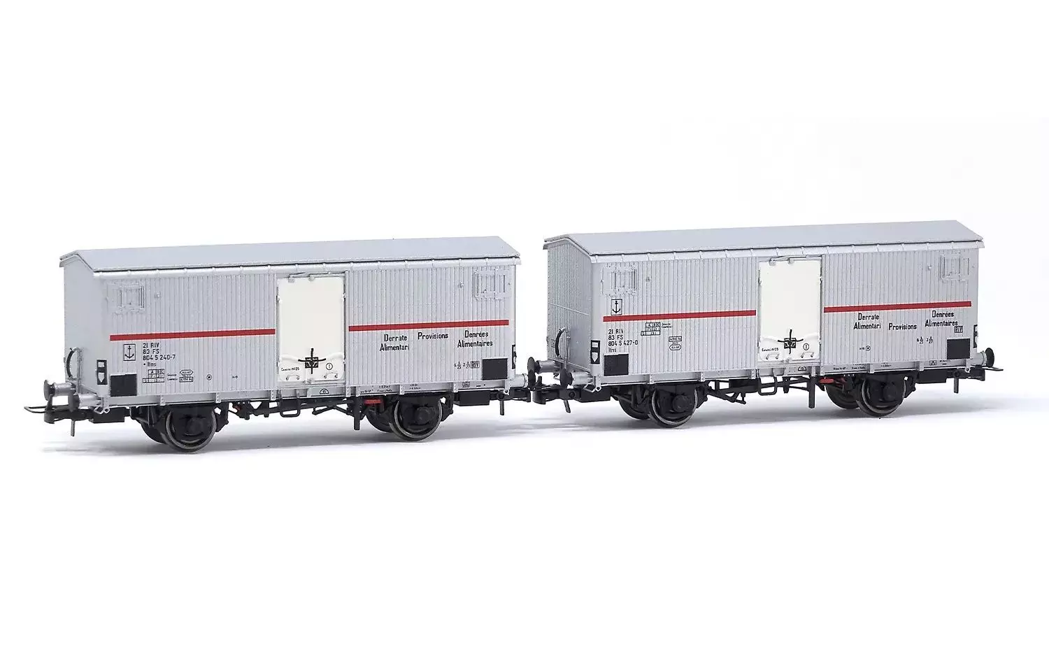 Rivarossi 6604 - Kühlwagen Set FS Ep.IV 2.tlg. H0/GL