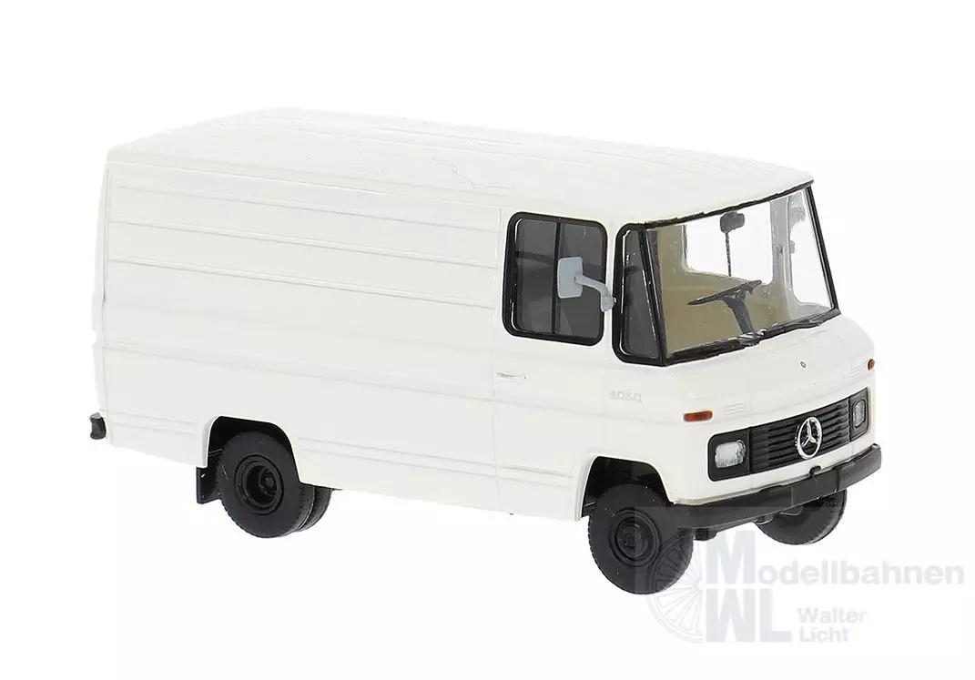 Brekina 36852 - Mercedes-Benz L406 Kasten in weiß H0 1:87