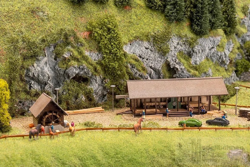 Faller 282756 - Sägewerk und Wassermühle Z 1:220