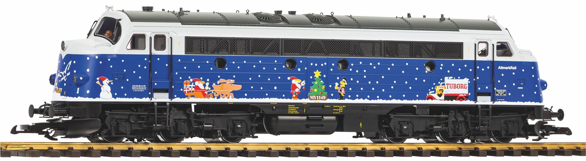 Piko 37452 - Diesellok BR NoHAB 1149 Altmark Rail Ep.VI SPUR G 1:22,5