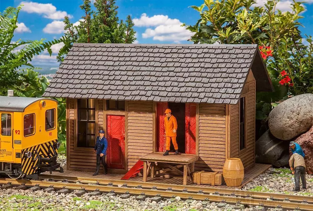 Pola 330880 - Lagerschuppen mit Büro Spur G 1:22,5