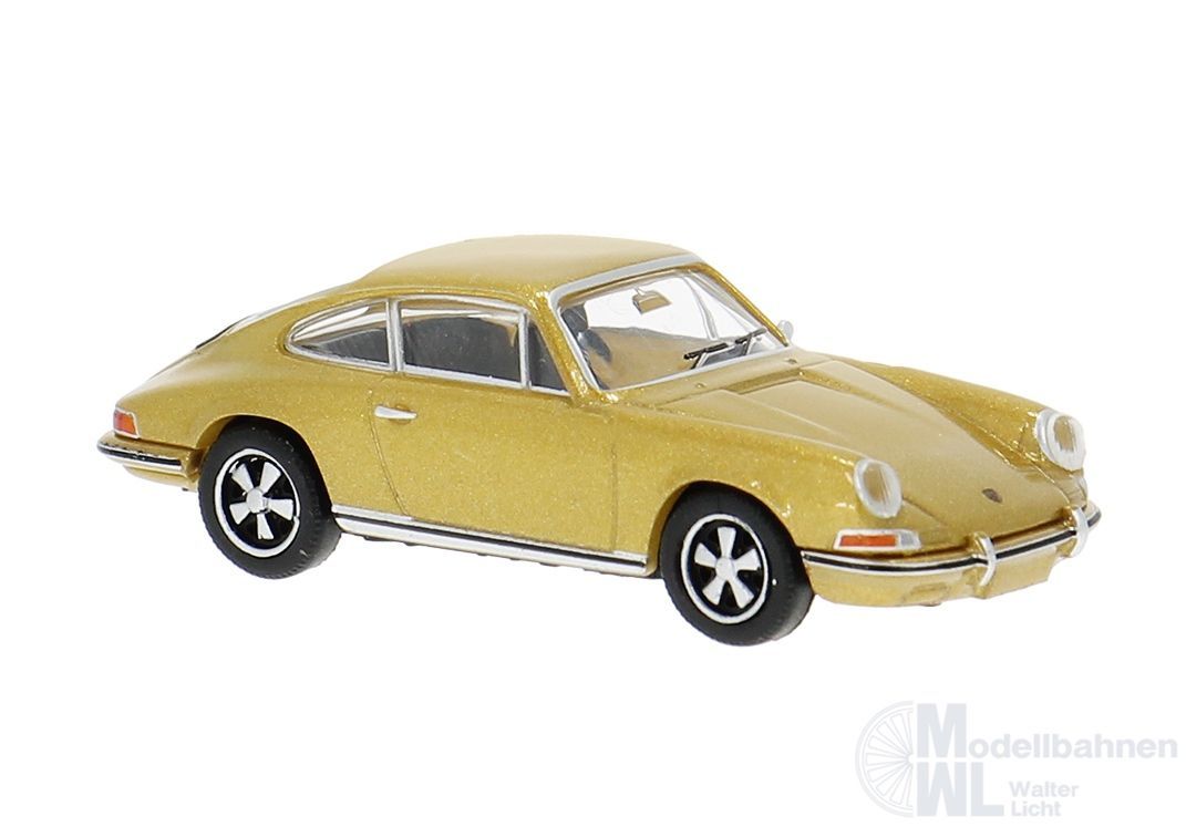 Brekina 16233 - Porche 911 Coupé gold H0 1:87