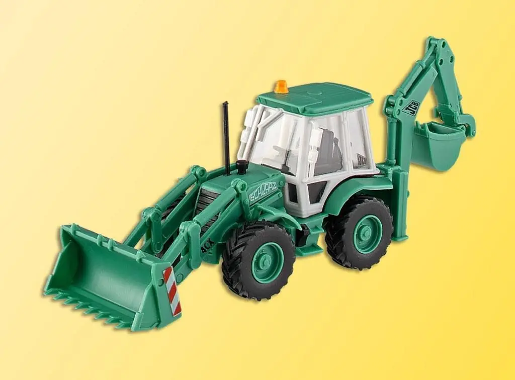 Kibri 15217 - Baggerlader JCB 4CX 4x4x4 SchwarzBau H0 1:87