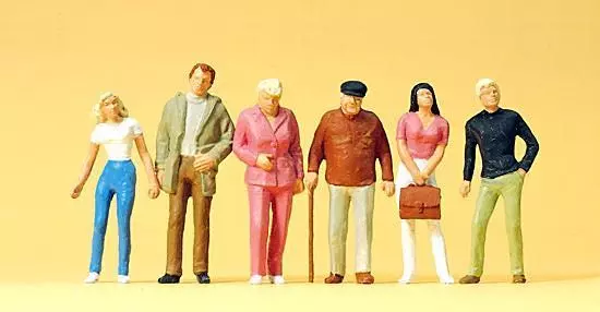 Preiser 65320 - Stehende Passanten Spur 0