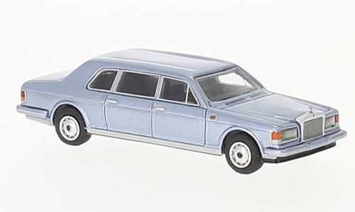 BoS-Models 87360 - Rolls Royce Silver Spur II Touring Limousine metallic hellblau H0 1:87