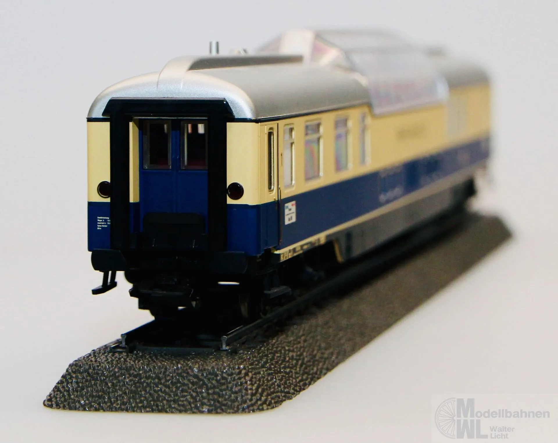 Märklin 43880 - MÄRKLIN - Aussichtswagen DB Ep.III Rheingold AD4um 1.Kl H0/WS