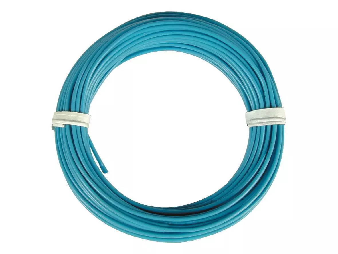 Viessmann 6861 - Kabelring 0,14mm blau 10 Meter