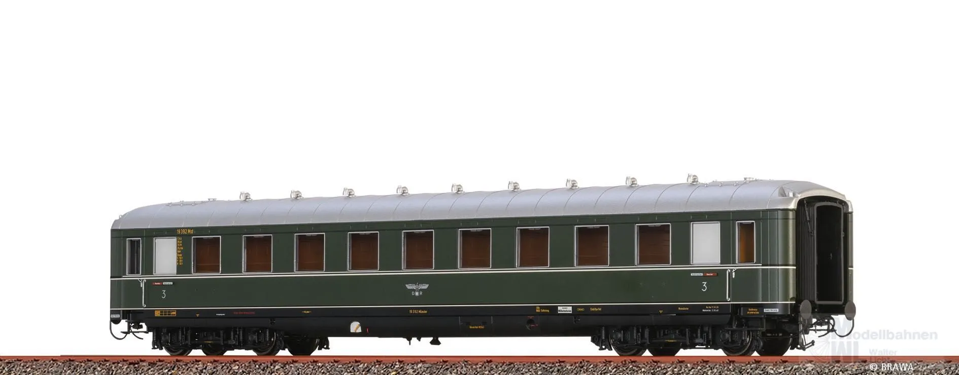 Brawa 58244 - Personenwagen DRG Ep.II C4i H0/WS Innenbeleuchtung