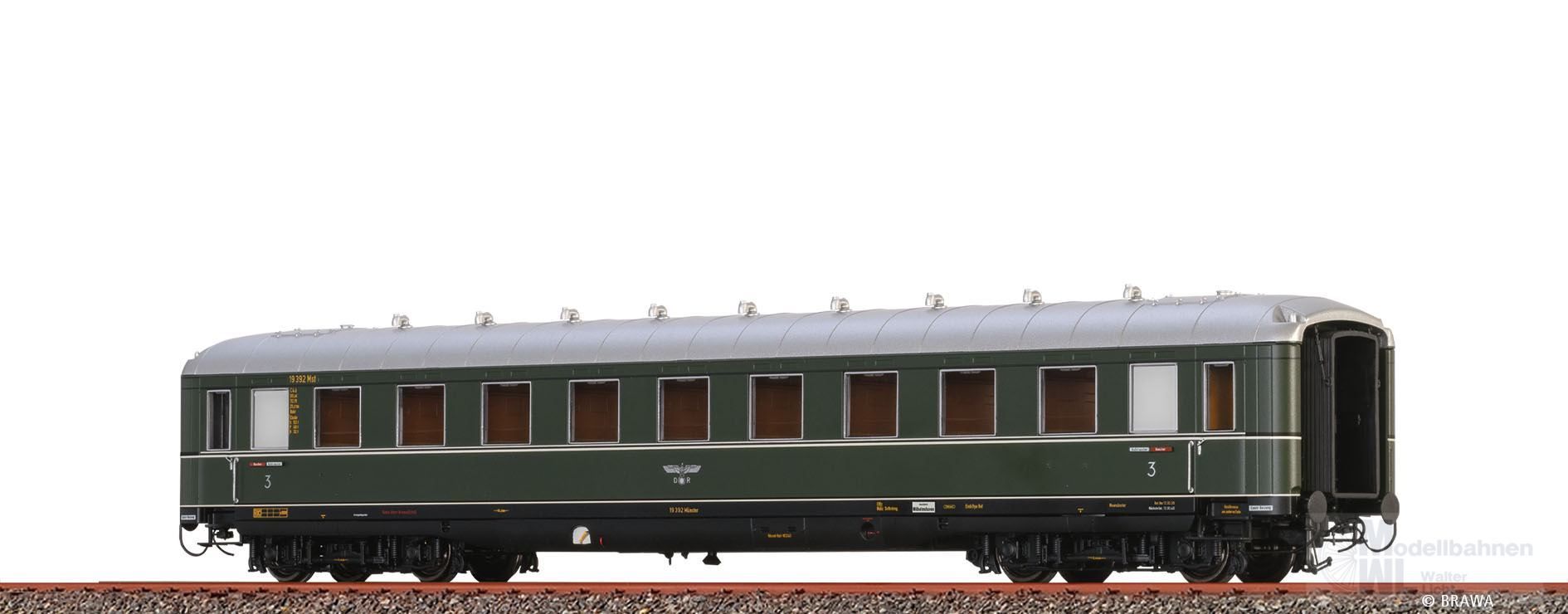 Brawa 58244 - Personenwagen DRG Ep.II C4i H0/WS Innenbeleuchtung