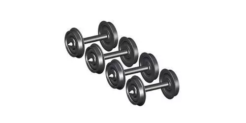 ESU 41201 - Scheibenradsatz für Spitzlagerung Durchmesser 11,5mm Achslänge 23,1 mm 4 Stck WS