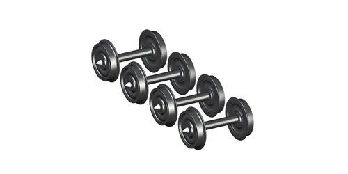 ESU 41201 - Scheibenradsatz für Spitzlagerung Durchmesser 11,5mm Achslänge 23,1 mm 4 Stck WS