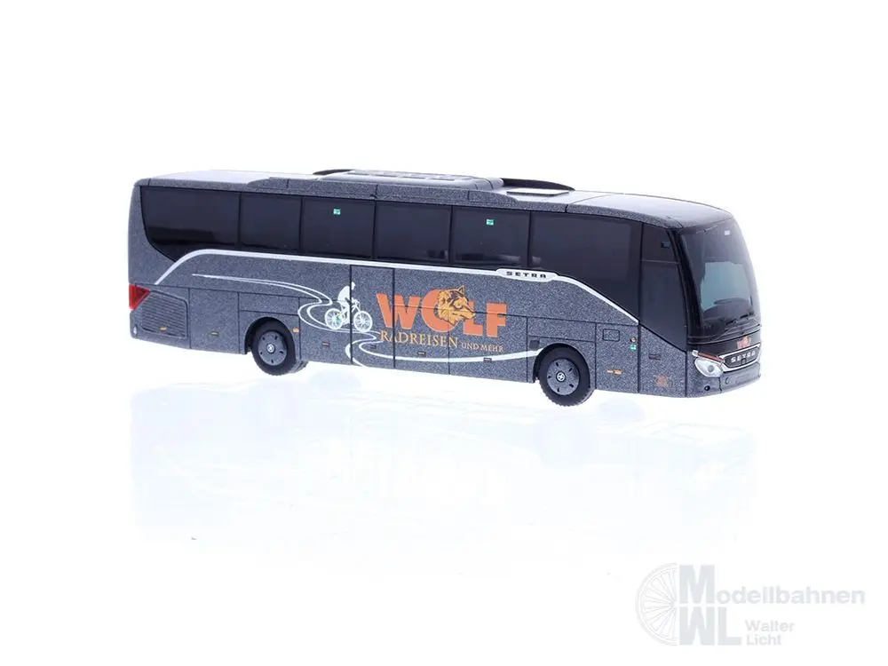 Rietze 77939 - Setra S 515 HD Wolf Radreisen, Eslarn H0 1:87
