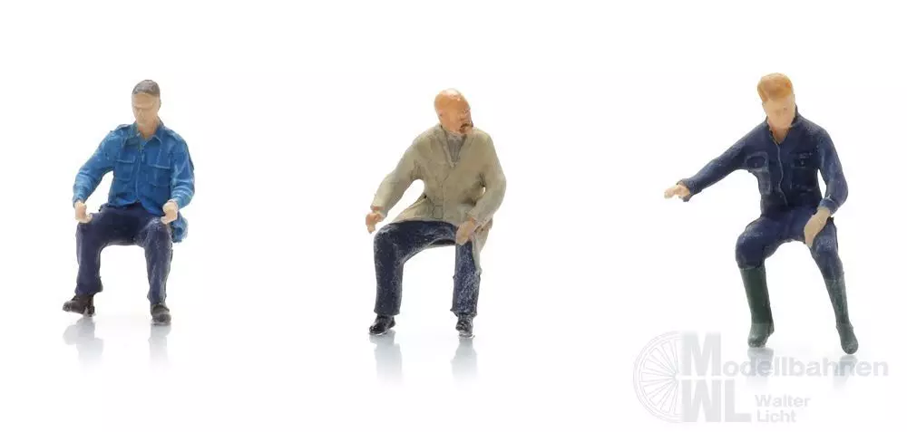 ARTITEC b.v. 5160042 - Gabelstaplerfahrer 1950-80 (3x) Fertigmodell 1:160