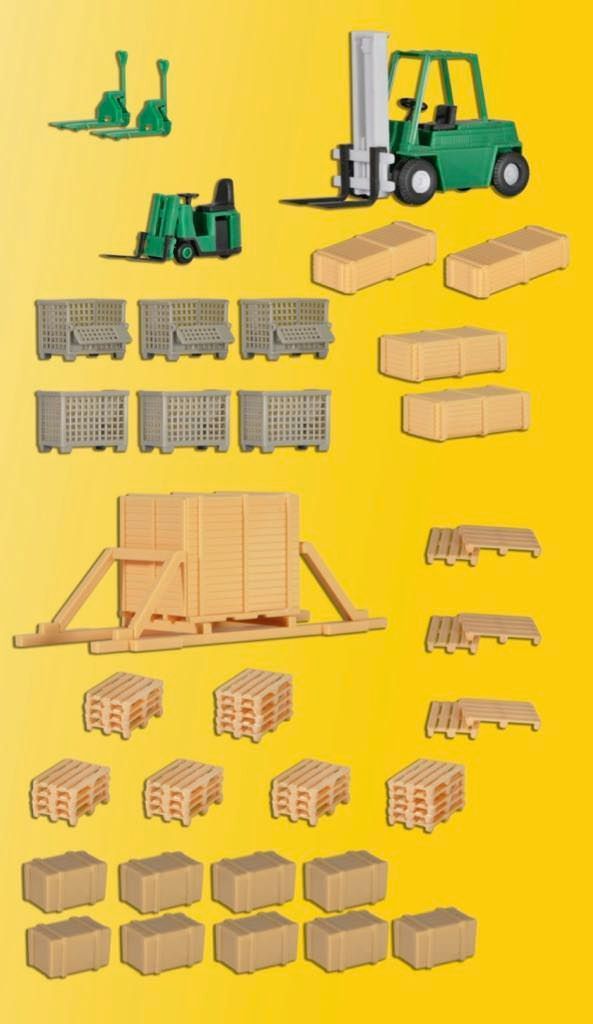 Kibri 38628 - Deko-Set Transport H0 1:87