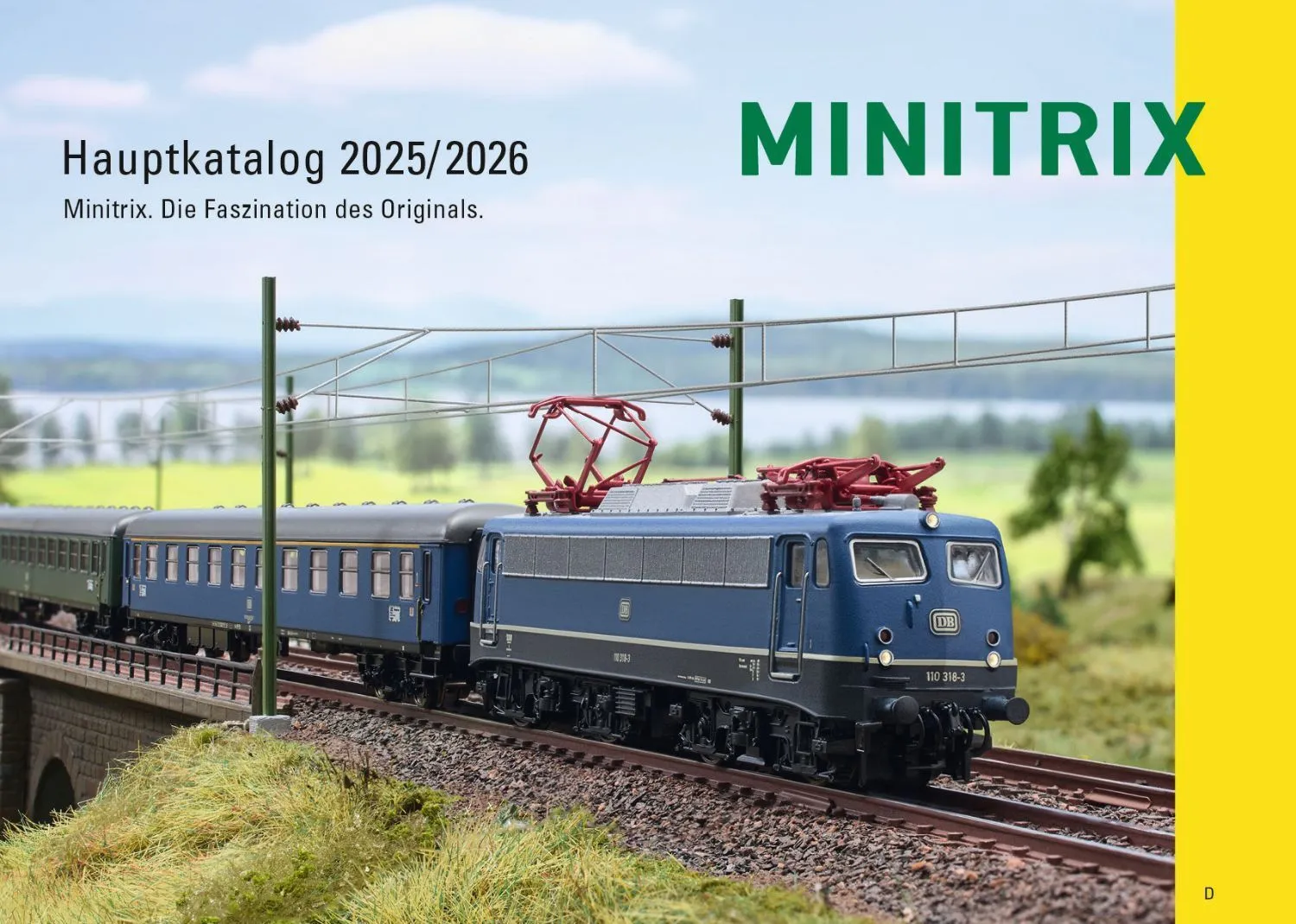 Trix 19702 - Katalog MINITRIX 2025/2026 deutsch