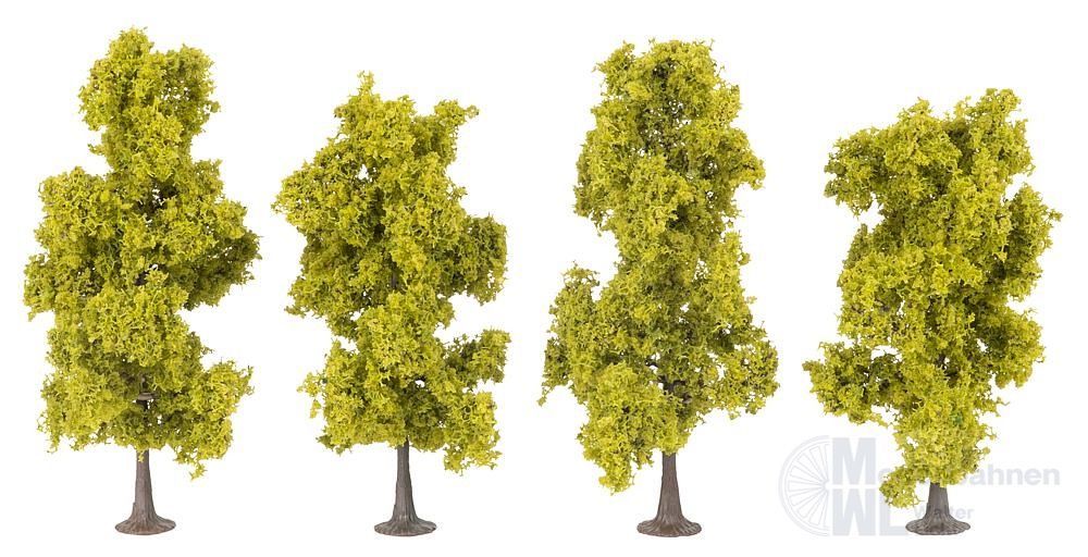 Faller 181579 - 4 Laubbäume hellgrün H0 1:87 / TT 1:120 / N 1:160