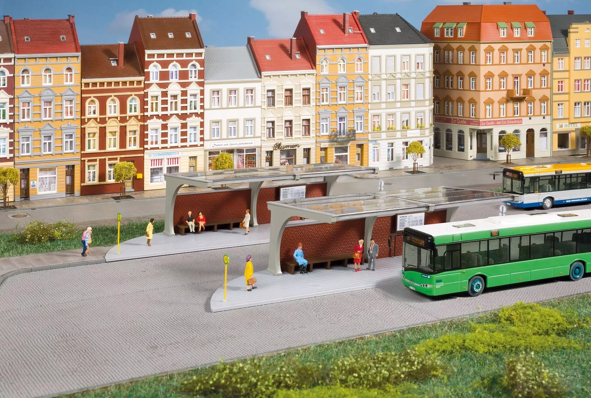 Auhagen 11479 - Busstände H0 1:87